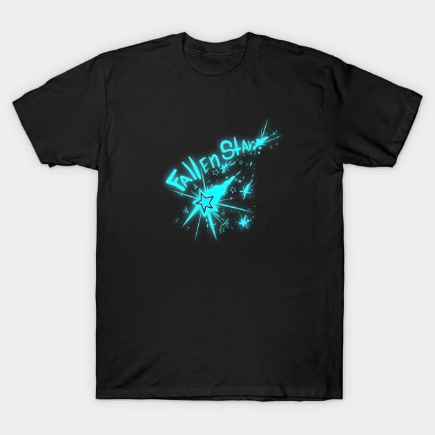 Fallen Star T-Shirt by WiliamGlowing